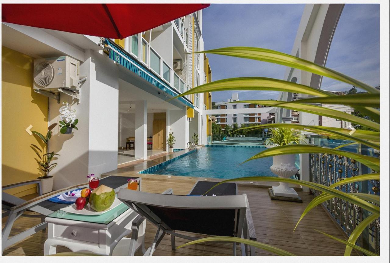 Hotel Lucky Sun Patong Exterior foto